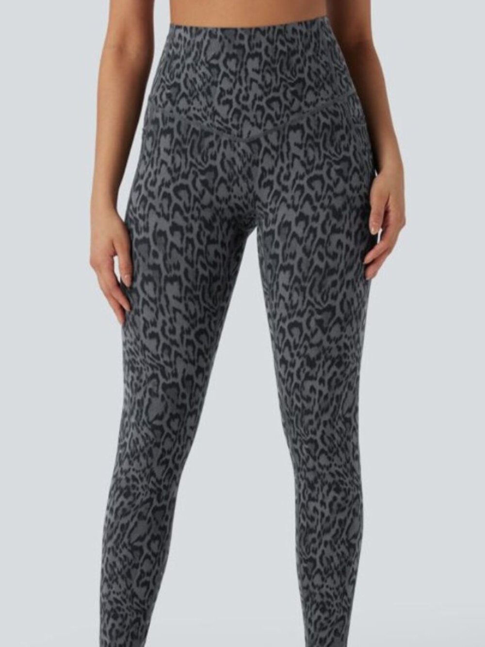 Halara leopard print pocket leggings